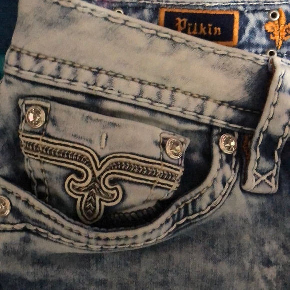 Rock revival crop jeans - Picture 3 of 4